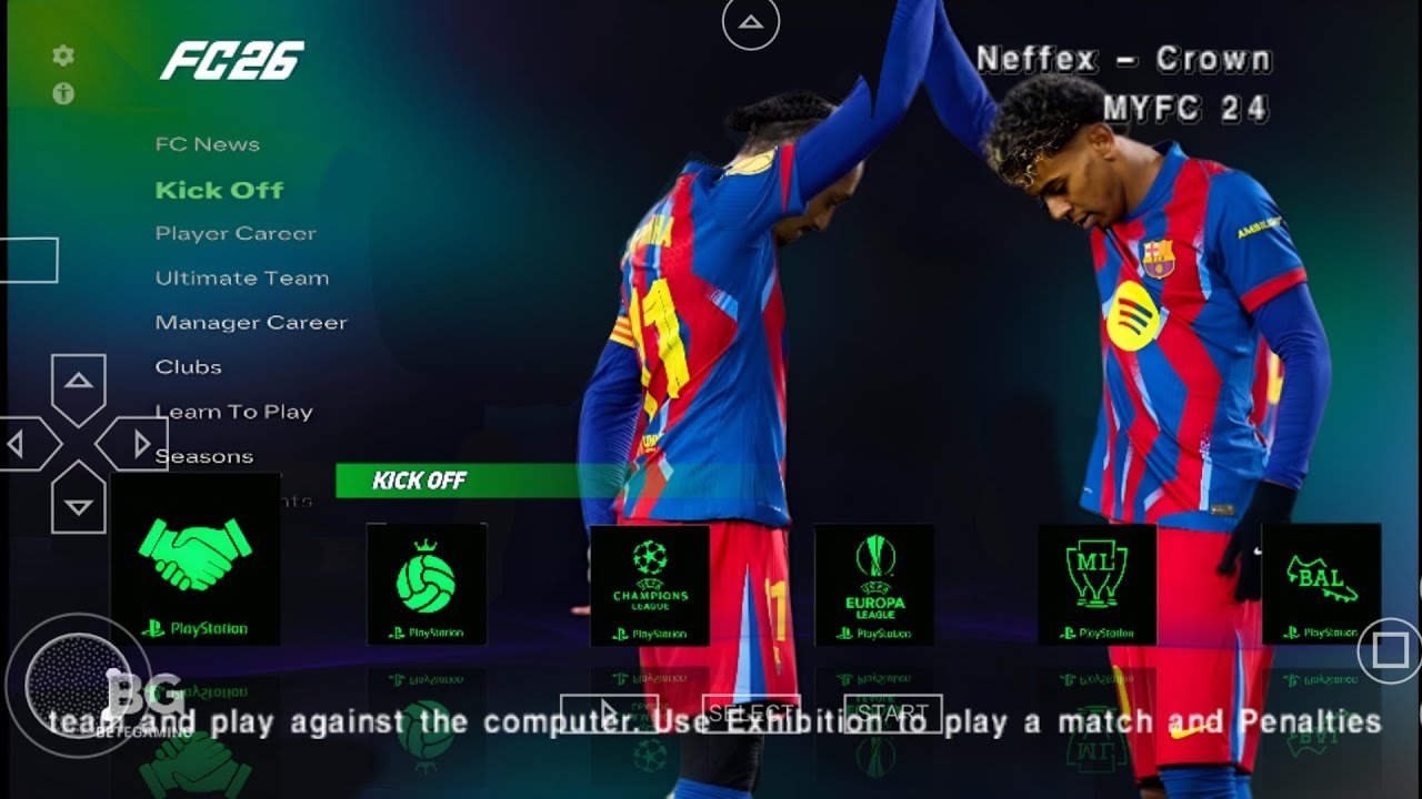 FIFA 2026 PSP ORIGINAL ANDROID OFFLINE 4K CAMERA EA FC26 PSP HD GRAPNICS NEW KITS É TRANSFER