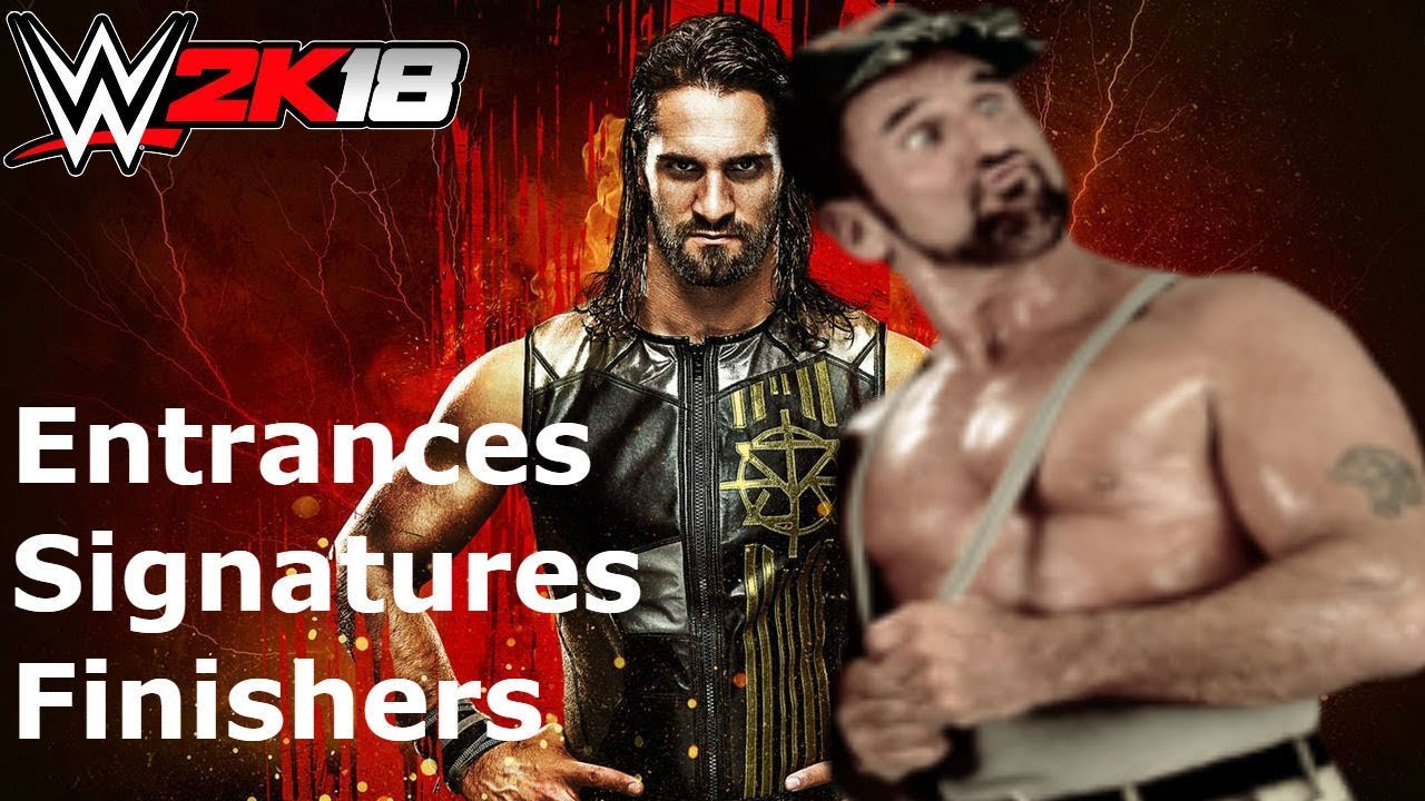 WWE 2K18 Butch: Entrance/Signatures/Finishers - YouTube