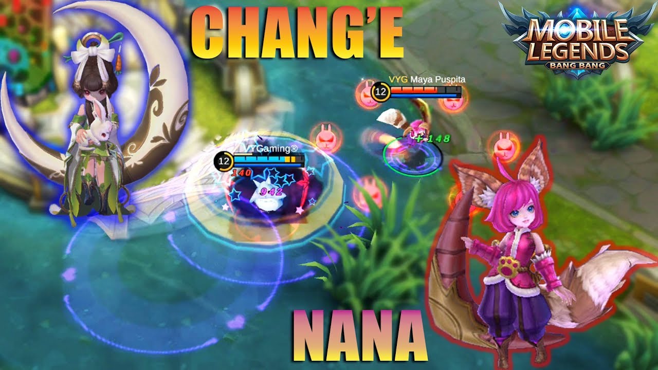 CHANGE VS NANA INILAH YANG AKAN TERJADI KETIKA 2 HERO IMUT INI BERDUEL MOBILE LEGENDS YouTube