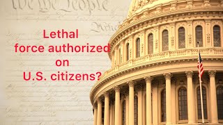 Can the U.S. military now use lethal force on its citizens?  DoD Directive 5240.01 says yes.