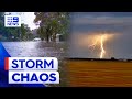 South Australia hit with dangerous storms and winds | 9 News Australia