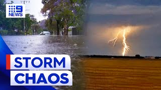 South Australia hit with dangerous storms and winds | 9 News Australia