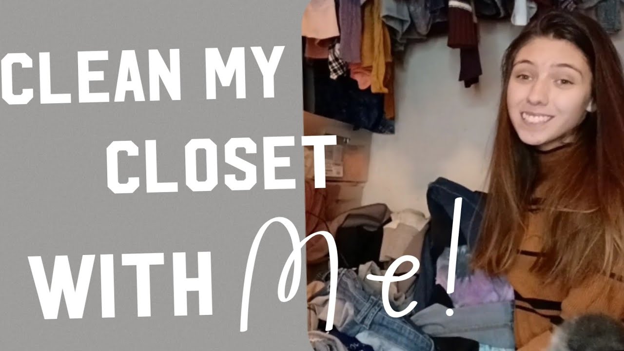 Cleaning My Closet | Time Lapse | First Video - YouTube