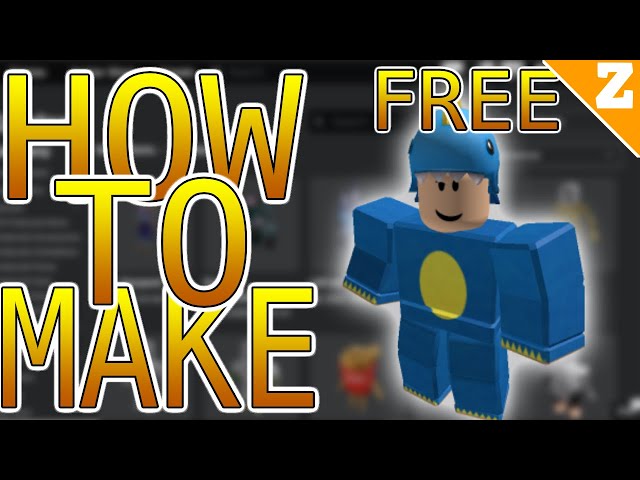 AVATAR TRICK] How to make a BLUE DINOSAUR AVATAR for FREE! (ROBLOX) 