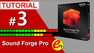 ✅ COMO EDITAR EN SOUND FORGE PRO TUTORIAL 3 MEZCLANDO LOCUCION Y MUSICA