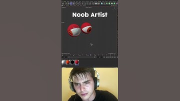 Noob vs Pro Artits : Creating Eyes Rig