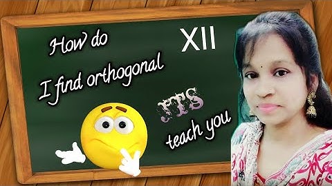 XII/Application of matrices and determinants/how to prove orthogonal matrix?/jts math easy