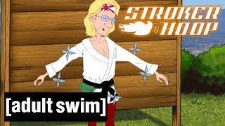 Ninja Worrier | Staffel 1 Folge 6 | Stroker & Hoop | Adult Swim De