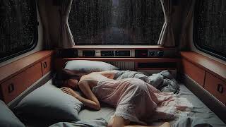 Beat Stress & Fall Into Deep Sleep with Heavy Rain Sounds &Thunder on Window in Rainforest at Night