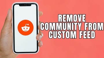 HOW TO REMOVE ANY COMMUNITY FROM CUSTOM FEED ON REDDIT