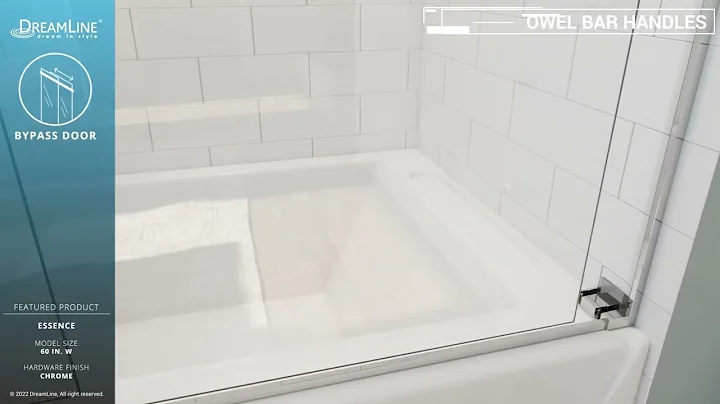 Essence Tub Door | Bypass Opening