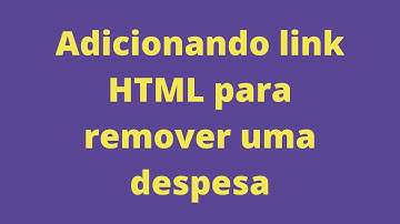 Java para Web (Servlets e JSP) - Removendo uma despesa