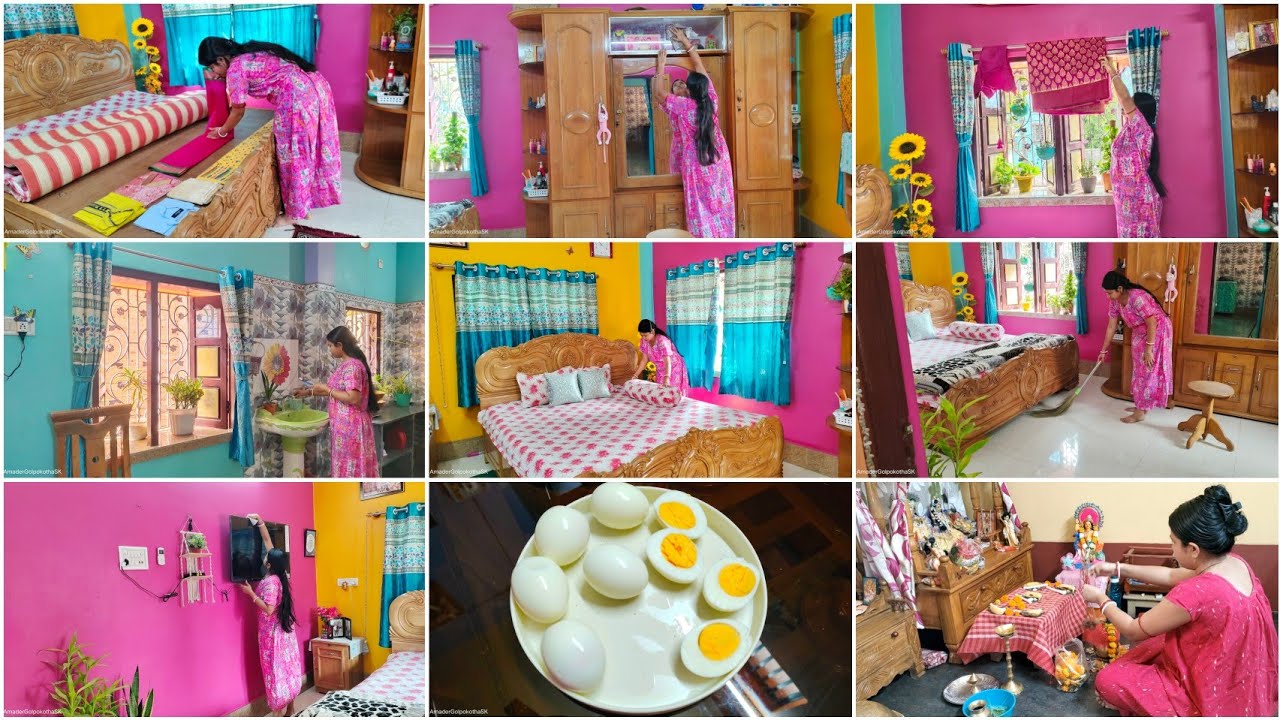 ⏰সকাল 6:30 থেকে অফিসের রান্না থেকে সংসারের প্রতিটা কাজ step by step✅একা হাতে যেভাবে গুছিয়ে করে থাকি