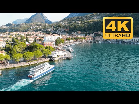 Toscolano Maderno Garda Lake, Italy Drone Footage in 4K - 2022 Drone Tours