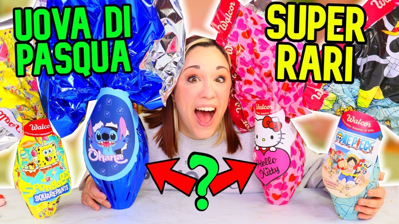 Apro UOVA di PASQUA 2024 FAMOSE su TIKTOK anche RARE!