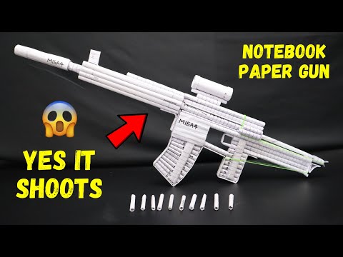 Paper Gun M16A4 | How to Make a Paper Gun M16A4 | Paper Gun |