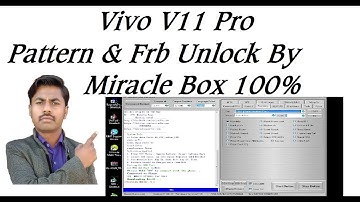 Vivo V11 Pro Pattern & Frb Unlock By Miracle Box 100% /Salman Telicom 24
