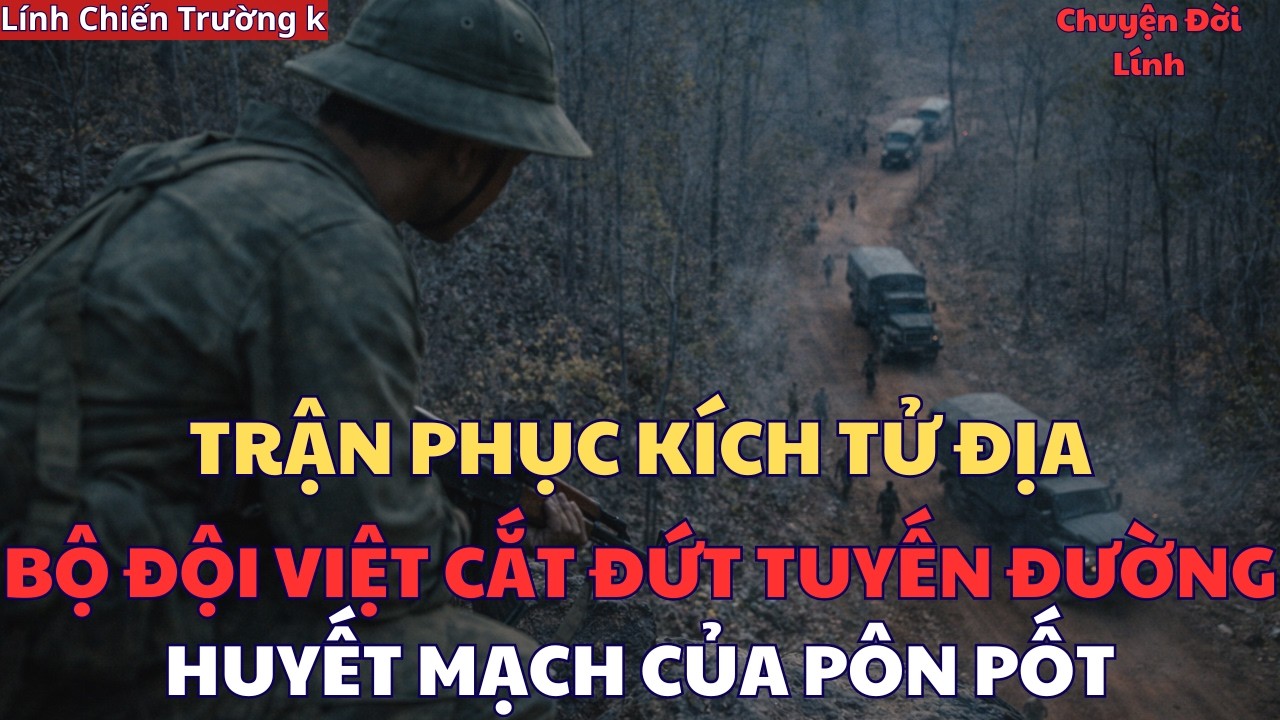 Bộ Đội Việt Cắt Đức Tuyến Đường HUYẾT MẠCH Của Pôn Pốt - Chỉ Bằng Trận PHỤC KÍCH TỬ ĐỊA