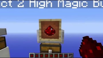 Minecraft Two 2 High Magic Button Design (Compact & 1-Wide)