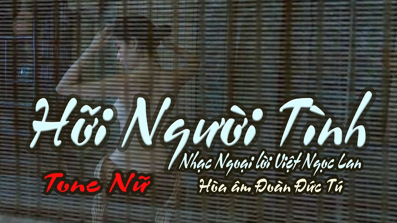 karaoke Hỡi Người Tình_ Nhạc Ngoại Lời Việt Ngọc Lan_... - youtube