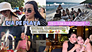 Thumbnail for DIA DE PLAYA CON EL TEAM DE LA DESPEDIDA💍 MAS ESPERADA DONDE HUBO RISAS , LAGRIMAS Y DE TODO/MAYVE❕