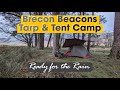 A rainy night in the tent  brecon beacons wild camping