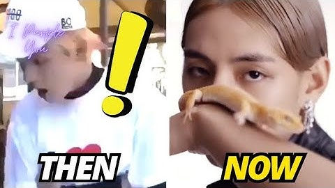 BTS, BTS V photoshoot with lizard 😨 | V on W Korea |