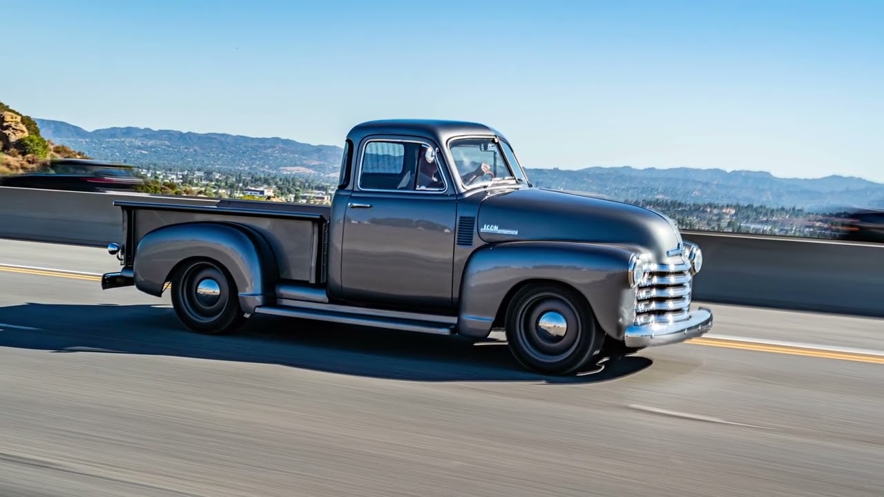 ICON NEW SCHOOL TR #29 Восстановленный и модифицированный пикап Chevy Thriftmaster