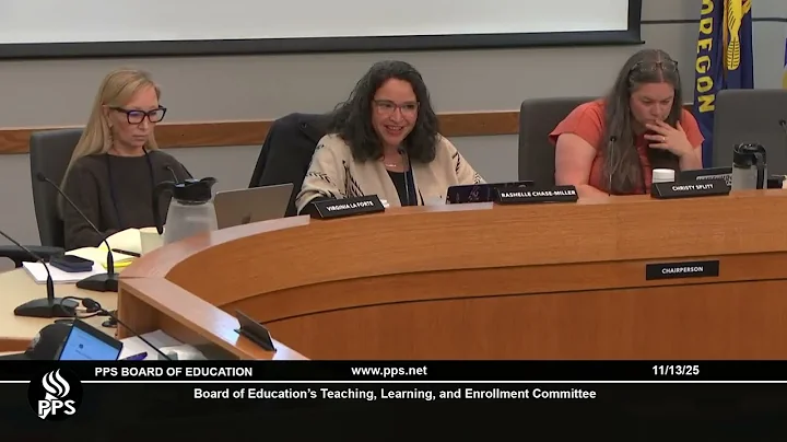 2025-11-13 Board of Education’s Teaching, Learning, and Enrollment Committee