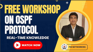 Free Webinar on OSPF Protocol | Learn Routing Protocol From an Industry Expert and Become Expert