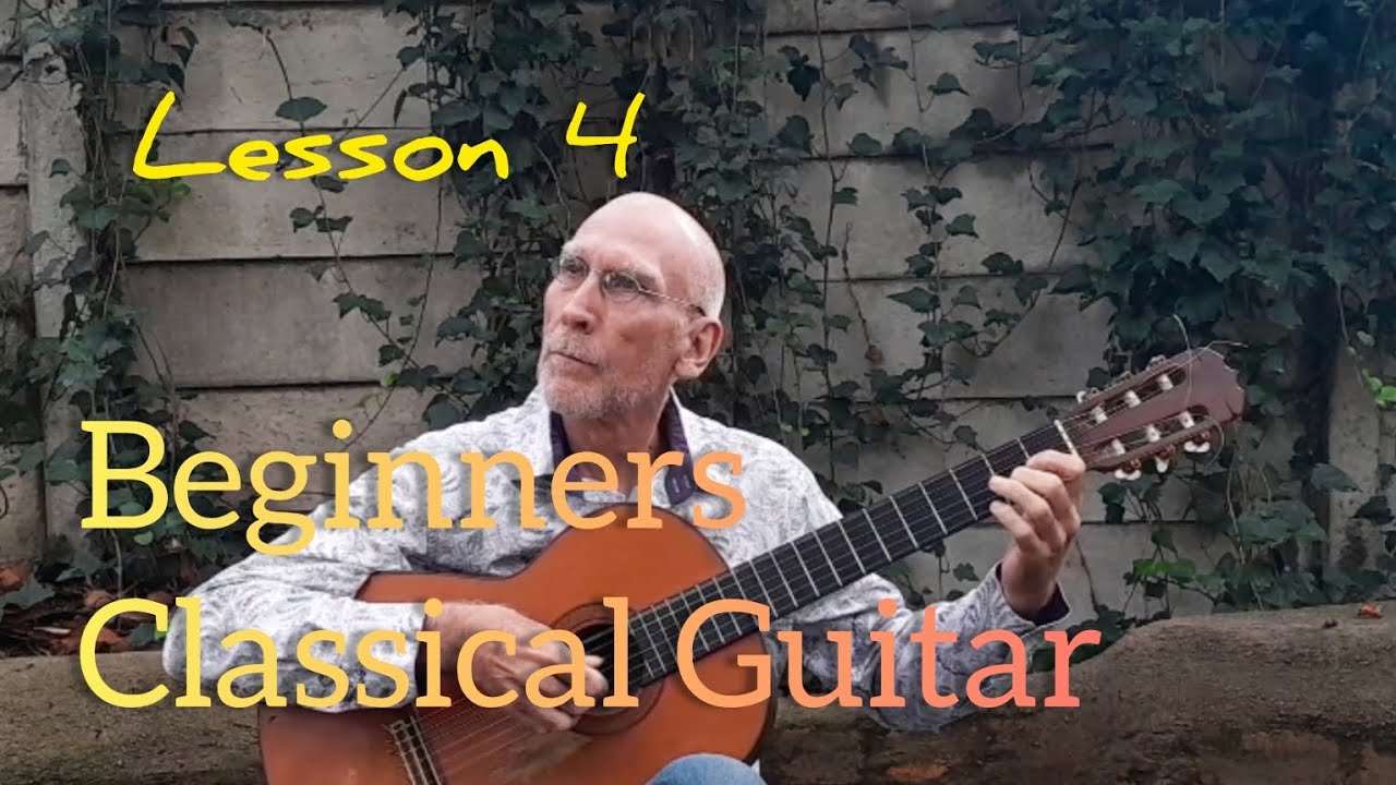 Classical Guitar Beginners - First Steps - Lesson 4 - Chords - YouTube