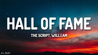 The Script - Hall Of Fame (Lyrics) ft. will.i.am