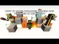 How to make animated textures and models for Minecraft!