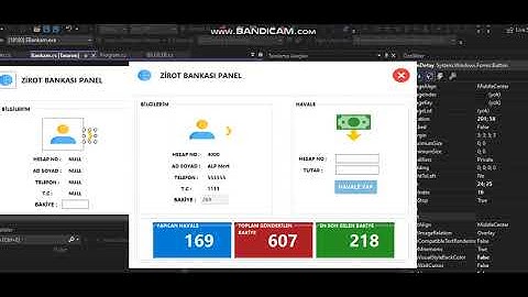 Banka Otomasyonu #oop #software V.1 Bitiş