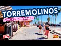 Tour of TORREMOLINOS near Malaga on Costa Del Sol Spain   A walk to Torremolinos beach