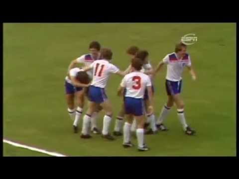 Ray Wilkins beautiful goal, England v Belgium Euro 80