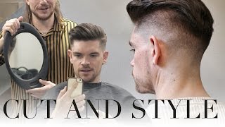 Skin Fade With Side Pomp | Summer Haircut and Style ad