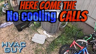 Grand Aire AC Not Cooling! #hvacguy #hvaclife