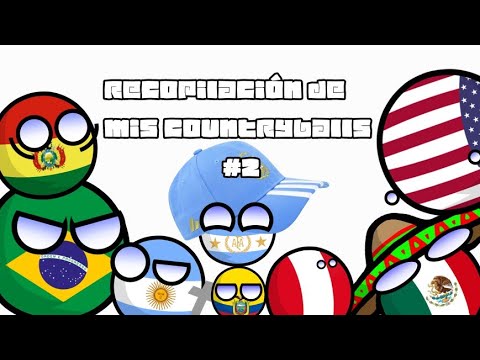 Recopilación de mis countryballs parte 2 #countryballs #humores #memes #recopilacion