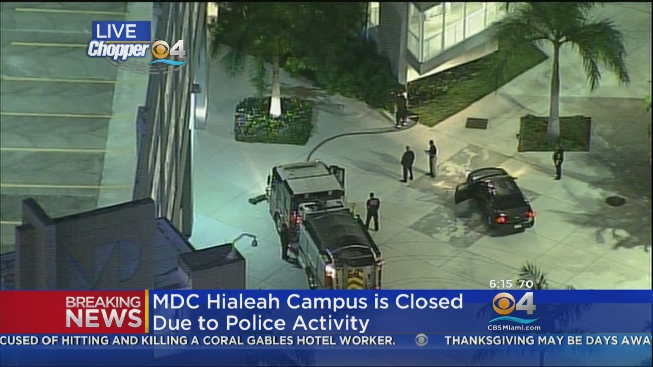 All Classes Canceled at MDC Hialeah Campus Until 10 AM YouTube