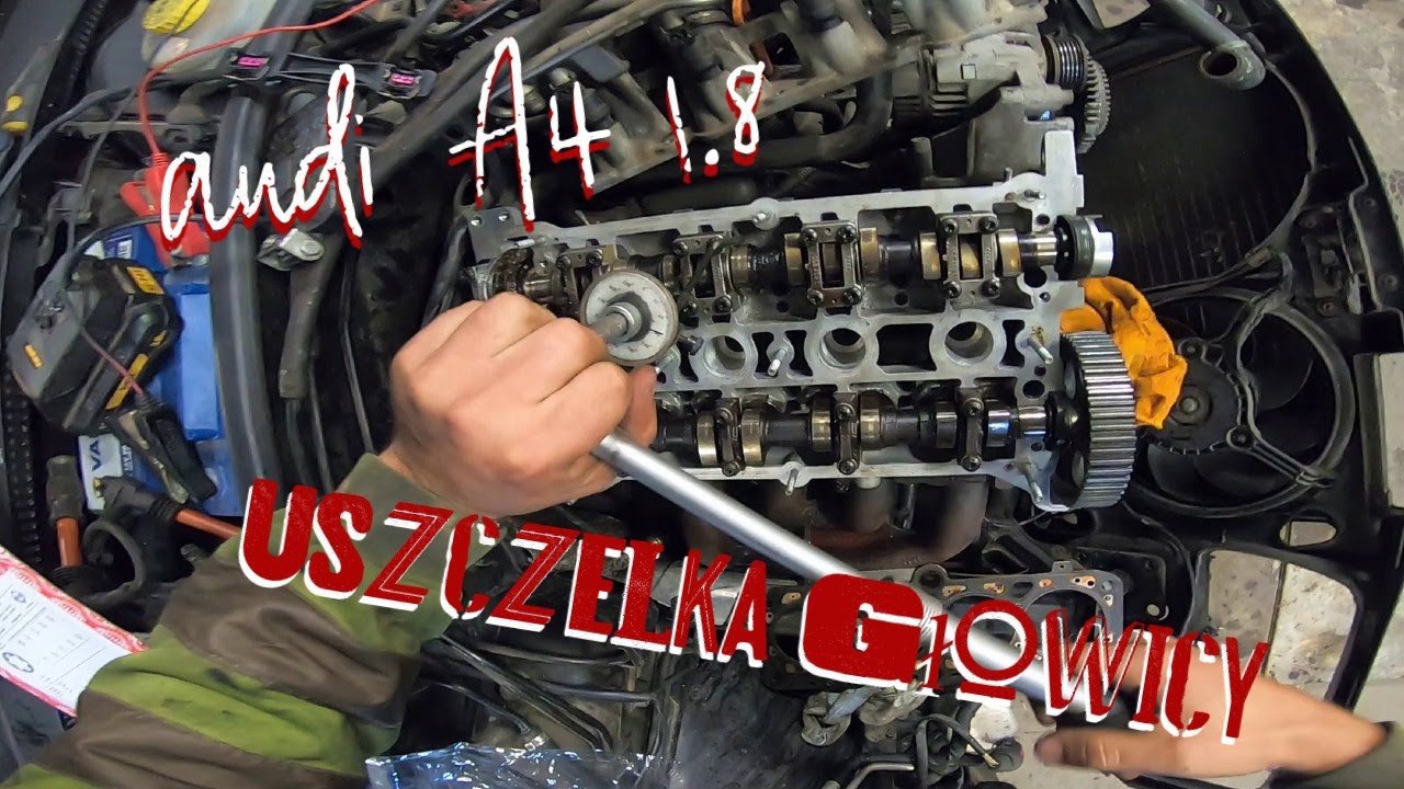 Jak wymienić uszczelkę pod Głowicą Audi A4 1.8/jak wymienić rozrząd w