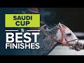 SAUDI CUP BEST RACE FINISHES: MAXIMUM SECURITY V. MIDNIGHT BISOU, NEW YORK CENTRAL V. MATERA SKY