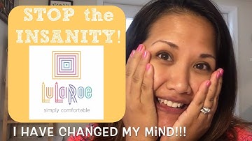 LuLaRoe: I Changed My Mind!! - Thoughts While in the Queue | LuLaRoe Frances Ryser