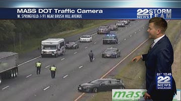 Multi-vehicle accident on I-91 south in West Springfield