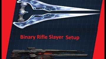 Halo 4 Binary Rifle Slayer Setup - OLD VIDEO NOT REFLECTIVE OF CURRENT/FUTURE CONTENT