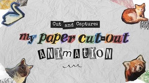How to Make Paper Cut-Out Animation on Canva? - Tutorial Video