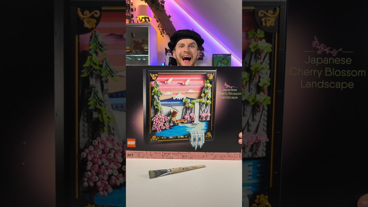 Let's build "LEGO - Japanese Cherry Blossom Landscape | 31218" with me🌸🇯🇵 