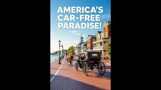 “Mackinac Island 🚲 America’s Car-Free Paradise!”