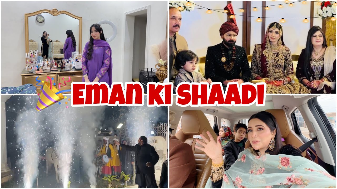 Meri Cousin ki shaadi 🎊🎉- Shaadi ki shandaar dawat ✨school min qawali🫶🏻