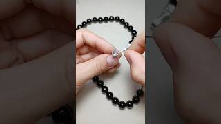 Easy Making - DIY Elegant Black Tourmaline Necklace #diy #howto #necklace